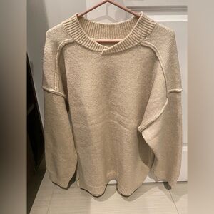 Cozy Cream Knit Sweater